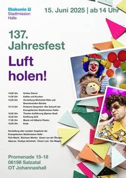 A4 Plakat Jahresfest Jahresfest 2025 A4