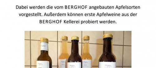 Einladung zum Welt-Apfelwein-Tag Berghof Welt Apfelwein Tag 2025 kurz