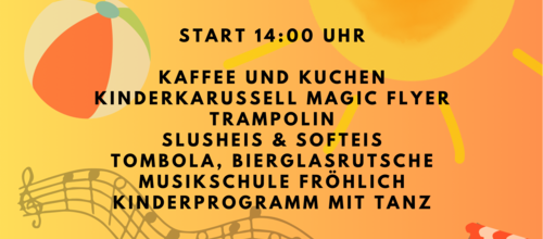 Plakat Familien- und Sommerfest des ZCV am 16.08.2025