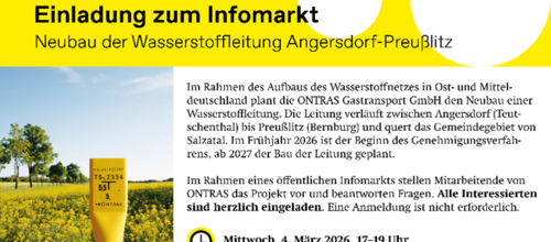 Einladung zum Infomarkt