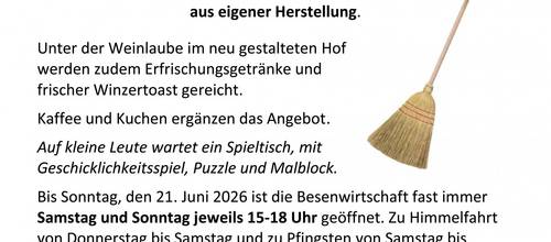 Berghof   Besenwirtschaft 2026