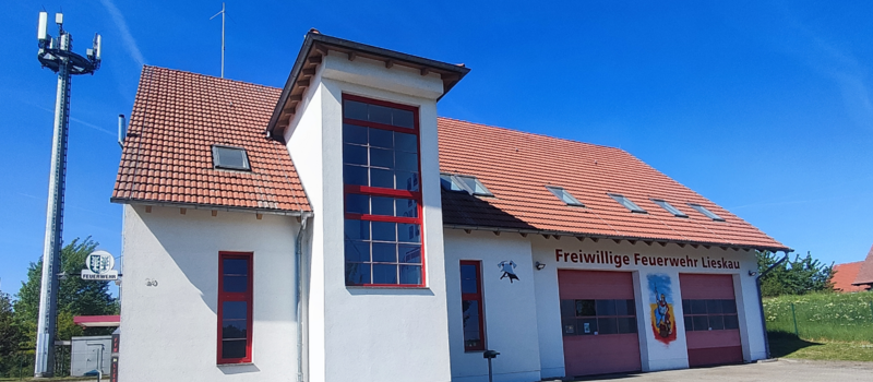 Feuerwehrhaus Lieskau © Katharina Brier